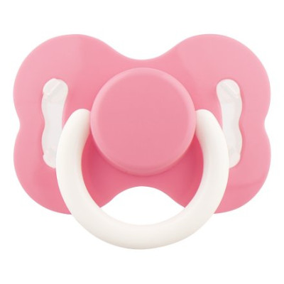 Пустышка круг. сосок, 0+  мес, лат. колп. Just Lubby/уп24 32075