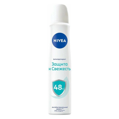 NIVEA DEO Антиперспирант "Защита и Свежесть" д/женщин спрей 175мл/уп9 ХД