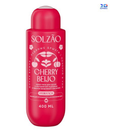 SOLZAO CHERRY BEIJO крем-гель для душа с экстр. АЦЕРОЛЫ и маслом ВИШНЕВОЙ КОСТОЧКИ, 400мл/уп6