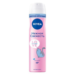 NIVEA DEO Антиперспирант LOVE  "Be Trendy" Нежная свежесть 150мл Спрей(new)/уп6