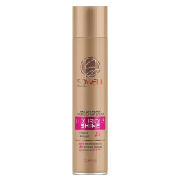 SoWell Лак для волос Luxurious Shine Роскошный блеск сильной фиксации 300см3/уп12
