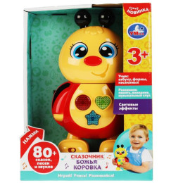 Сказочник божья коровка 80 сказок,песен и звуков.свет.кор.бат Умка в кор.60шт