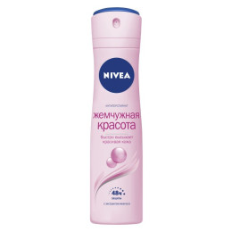 NIVEA DEO Антиперспирант "Жемчужная Красота"д/женщин спрей 150мл(new)/уп6 NIVEA DEO Антиперспирант "Жемчужная Красота"д/женщин спрей 150мл(new)/уп6
