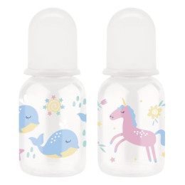 Бутылочка д/корм с силик. соск. мол., 0+ мес Just Lubby микс 125 мл/уп12 27989 Бутылочка д/корм с силик. соск. мол., 0+ мес Just Lubby микс 125 мл/уп12 27989