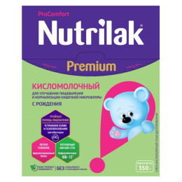 НУТРИЛАК - Premium Кисломолочный  м/с 350г /уп12
