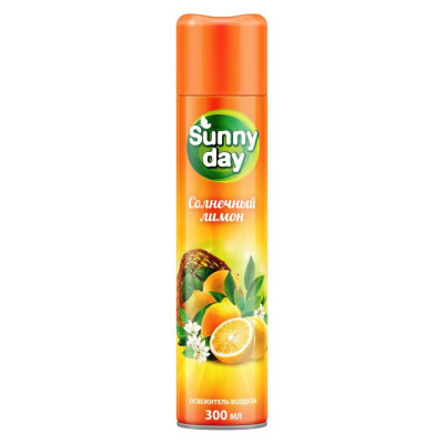 Sunny Day Освежитель воздуха Солнечный Лимон 300 см3 без ТУ/уп12