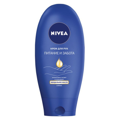 NIVEA HAND Крем для рук "Питание и забота" 100мл(new)/уп12