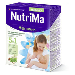 NutriMA Лактамил для питания  корм. женщин 350г/уп12