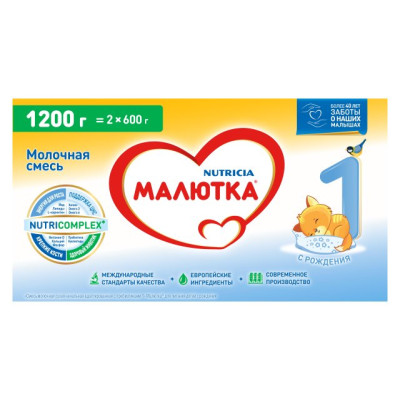 МАЛЮТКА - 1 м/с с рожд. 1200г(new) /уп5