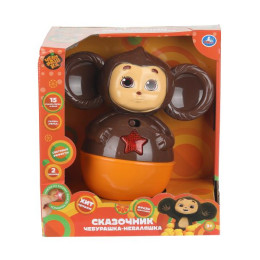 Неваляшка 15 песен, сказок и фраз Чебурашка в кор. Умка в кор.24шт