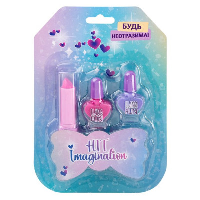 HIT IMAGINATION Набор детской косметики «Будь неотразима!»/уп192 2108O