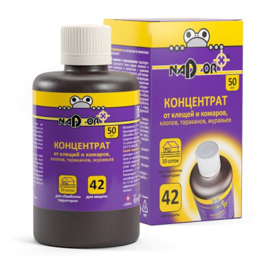 Концентрат универсальный от всех насекомых 50 мл. Nadzor /уп24