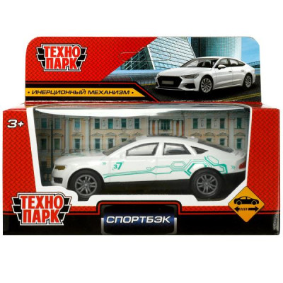 Машина металл спортбэк, 10,5 см, инерция, кор Технопарк в кор.2*120шт Машина металл спортбэк, 10,5 см, инерция, кор Технопарк в кор.2*120шт