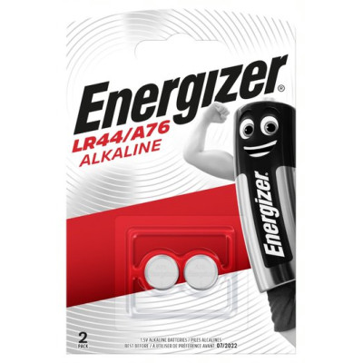 Батарейки Energizer Alkaline LR44/A76 2шт/уп10