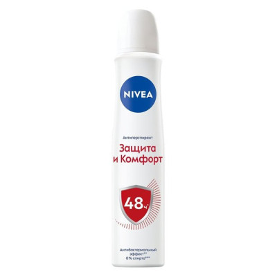 NIVEA DEO Антиперспирант "Защита и Комфорт" д/женщин спрей 175мл/уп9 ХД
