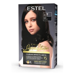 Стойкая крем-гель краска для волос ESTEL COLOR Signature 4/7 Мокко /уп12 Стойкая крем-гель краска для волос ESTEL COLOR Signature 4/7 Мокко /уп12