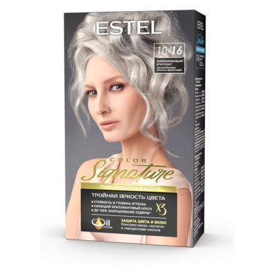 Стойкая крем-гель краска для волос ESTEL COLOR Signature 10/16 Завораживающий бриллиант /уп12