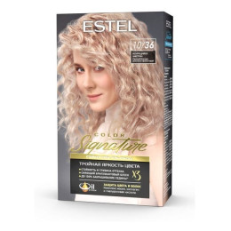 Стойкая крем-гель краска для волос ESTEL COLOR Signature 10/36 Искрящийся аметрин /уп12 Стойкая крем-гель краска для волос ESTEL COLOR Signature 10/36 Искрящийся аметрин /уп12