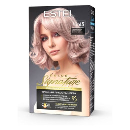 Стойкая крем-гель краска для волос ESTEL COLOR Signature 10/65 Сияние сакуры /уп12 Стойкая крем-гель краска для волос ESTEL COLOR Signature 10/65 Сияние сакуры /уп12