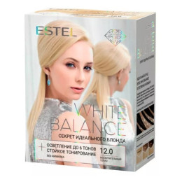 Секрет идеального блонда ESTEL WHITE BALANCE тон 12.0 Восхитительный топаз /уп9 Секрет идеального блонда ESTEL WHITE BALANCE тон 12.0 Восхитительный топаз /уп9