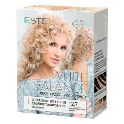 Секрет идеального блонда ESTEL WHITE BALANCE тон 12.7 Завораживающий Жемчуг /уп9