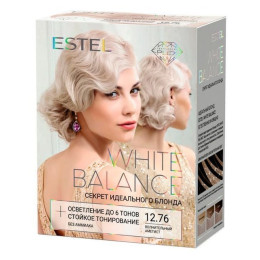 Секрет идеального блонда ESTEL WHITE BALANCE тон 12.76 Волнительный Аметист /уп9 Секрет идеального блонда ESTEL WHITE BALANCE тон 12.76 Волнительный Аметист /уп9