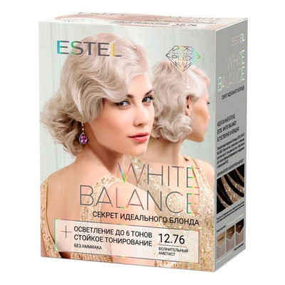 Секрет идеального блонда ESTEL WHITE BALANCE тон 12.76 Волнительный Аметист /уп9 Секрет идеального блонда ESTEL WHITE BALANCE тон 12.76 Волнительный Аметист /уп9