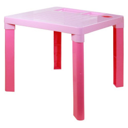 Стол детский (розовый) (уп.4) М2466