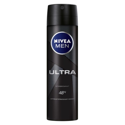 NIVEA DEO Дезодорант-спрей д/муж ULTRA DARKWOOD 150мл/уп6