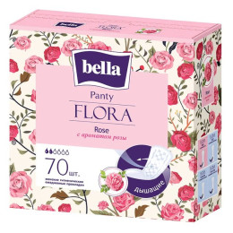 БЕЛЛА PANTY FLORA Прокладки ежедн. Rose (с экстр. розы) 70 шт/уп12