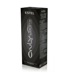 Краска для бровей и ресниц "ESTEL ONLY looks" тон черный /уп20