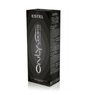 Краска для бровей и ресниц "ESTEL ONLY looks" тон черный /уп20