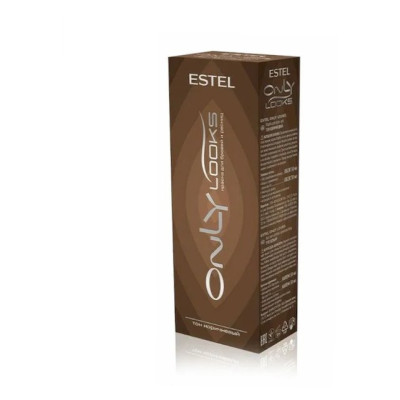 Краска для бровей и ресниц "ESTEL ONLY looks" тон  коричневый /уп20