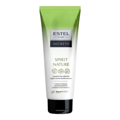 Шампунь-нектар с фруктовыми флавоноидами для волос «SPIRIT NATURE» ESTEL SECRETS, 250 мл/уп10 Шампунь-нектар с фруктовыми флавоноидами для волос «SPIRIT NATURE» ESTEL SECRETS, 250 мл/уп10