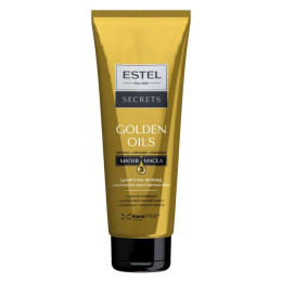 Шампунь-флюид c комплексом драгоценных масел для волос "GOLDEN OILS" ESTEL SECRETS, 250 мл/уп10