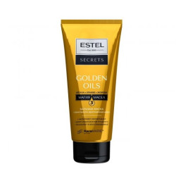 Бальзам-маска c комплексом драгоценных масел для волос "GOLDEN OILS" ESTEL SECRETS, 200 мл/уп10