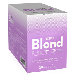 Обесцвечивающая пудра для волос ESTEL ULTRA BLOND, 30 г /уп80