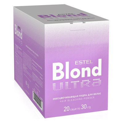 Обесцвечивающая пудра для волос ESTEL ULTRA BLOND, 30 г /уп80