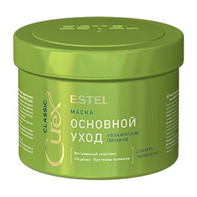 Маска "Основной уход" для всех типов волос CUREX CLASSIC (500 мл) /уп12