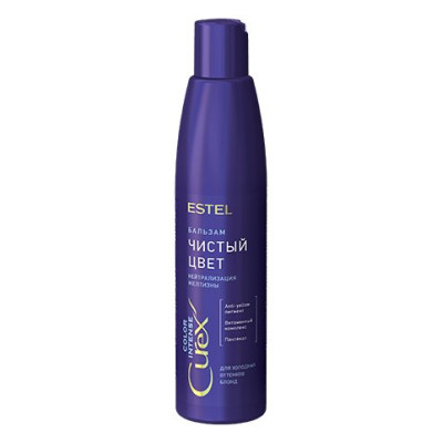 Бальзам "Чистый цвет" для холодных оттенков блонд СUREX COLOR INTENSE (250 мл) /уп10 Бальзам "Чистый цвет" для холодных оттенков блонд СUREX COLOR INTENSE (250 мл) /уп10