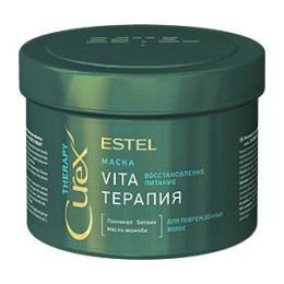 Маска "Vita-терапия" для повреждённых волос CUREX THERAPY (500 мл) /уп12