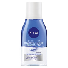 NIVEA VISAGE Средство для снятия макияжа с глаз "Двойной Эффект" 125мл/уп12
