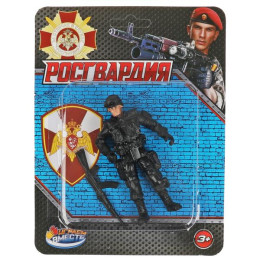 СОЛДАТИК с оружием РОСГВАРДИЯ блист.15*19,6*5см ИГРАЕМ ВМЕСТЕ в кор.2*120шт СОЛДАТИК с оружием РОСГВАРДИЯ блист.15*19,6*5см ИГРАЕМ ВМЕСТЕ в кор.2*120шт