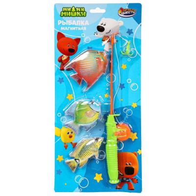 Игра рыбалка Ми-ми-мишки магниты, блист.16,8*36,5*3см ИГРАЕМ ВМЕСТЕ в кор.2*120шт