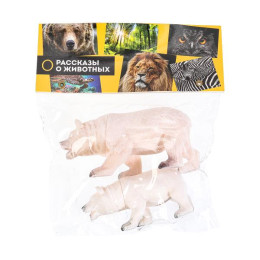 Игрушка пластизоль белые медведи 2 шт. в пак. ИГРАЕМ ВМЕСТЕ в кор.2*96наб Игрушка пластизоль белые медведи 2 шт. в пак. ИГРАЕМ ВМЕСТЕ в кор.2*96наб