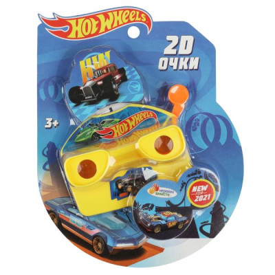 Очки 2d ХОТ ВИЛС блист.17*21,7*6см ИГРАЕМ ВМЕСТЕ в кор.2*84шт