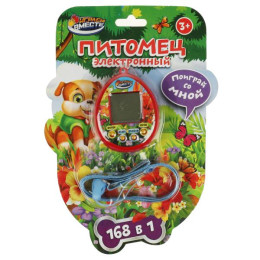 Электронная логическая игра питомец, блист.12*17,8*2см ИГРАЕМ ВМЕСТЕ в кор.4*72шт