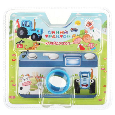 Калейдоскоп СИНИЙ ТРАКТОР блист.15*14*1см ИГРАЕМ ВМЕСТЕ в кор.2*48шт Калейдоскоп СИНИЙ ТРАКТОР блист.15*14*1см ИГРАЕМ ВМЕСТЕ в кор.2*48шт