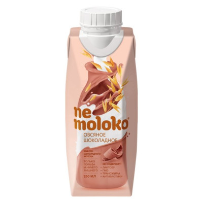 NEMOLOKO  Напиток овсяный Шоколадный обогащ. кальц. и витам. B2  0,25л /уп12