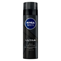 NIVEA FOR MEN Пена для бритья ULTRA 200мл/уп12